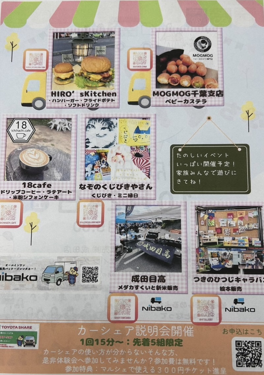 ダイハツのチラシ・裏面